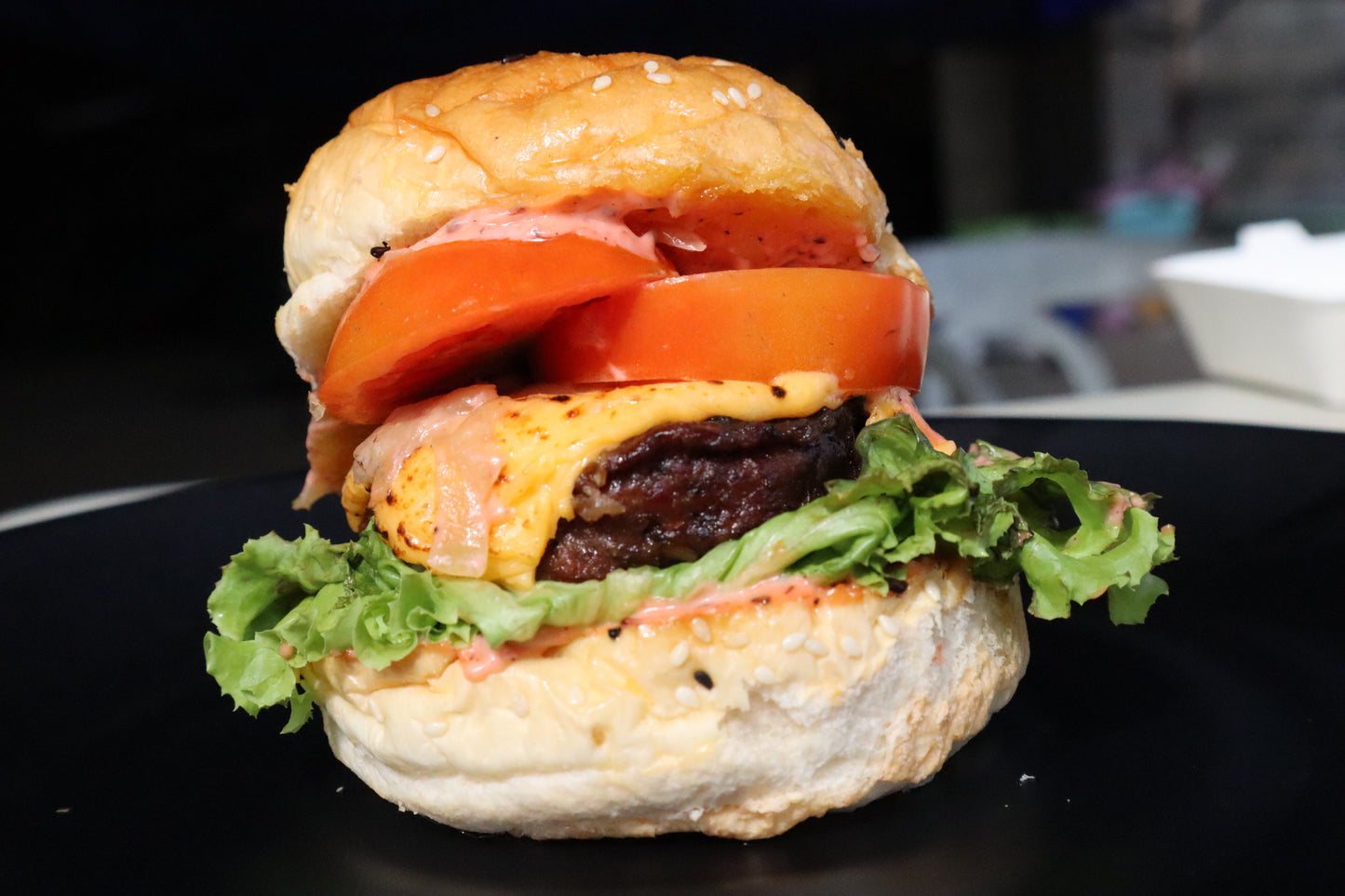 Angus Beef Burger Meal (w/ fries & drink)