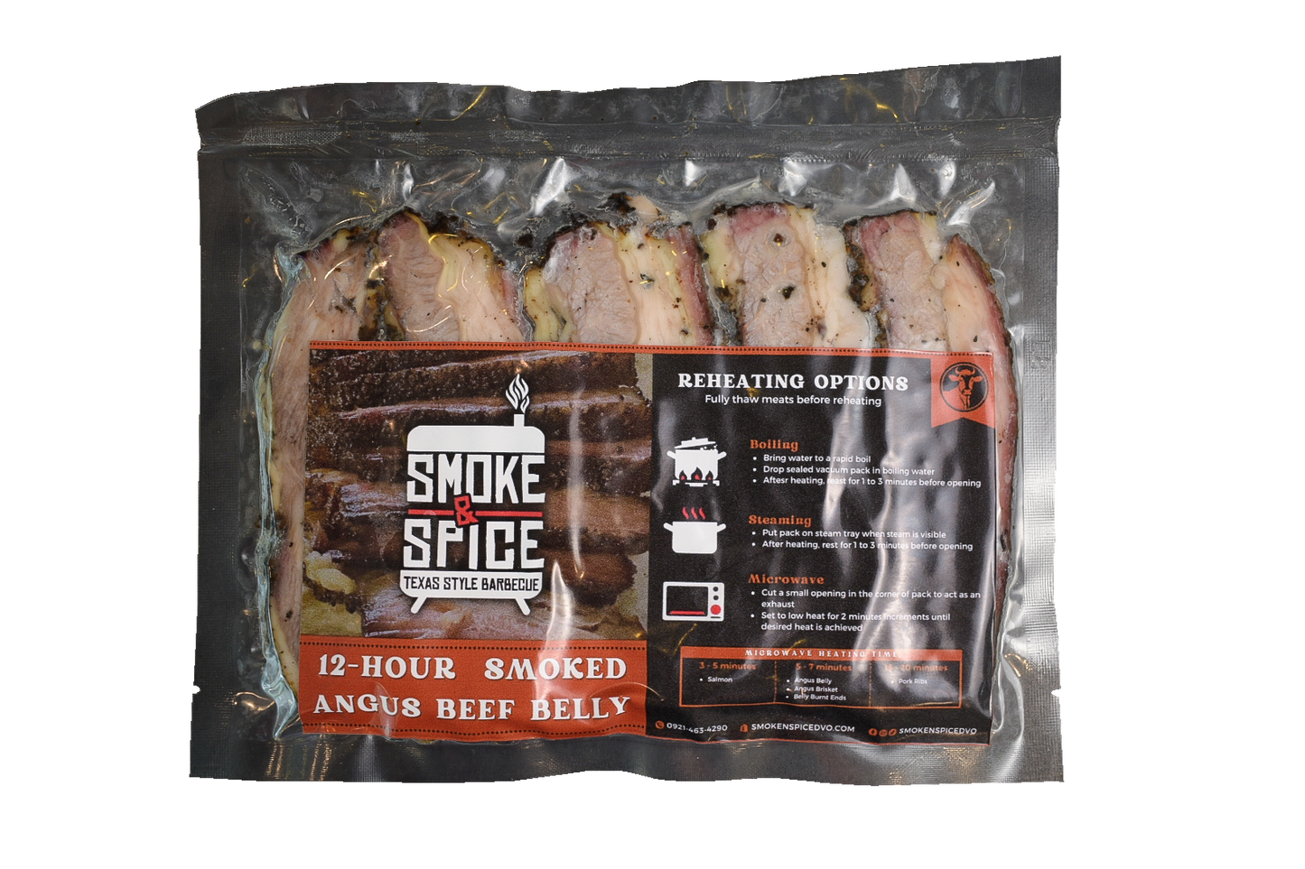 Frozen 12-Hour Angus Beef Belly