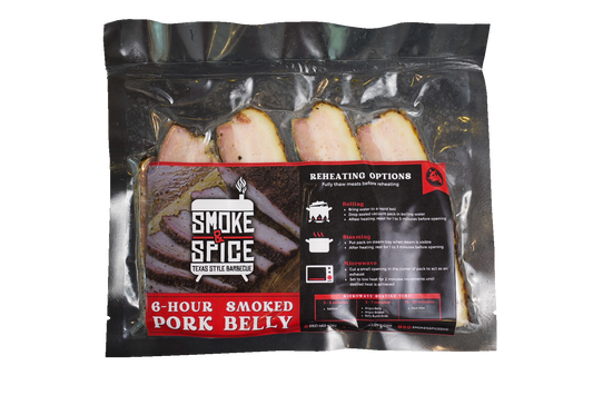 Frozen 6-Hour Smoked Pork Belly